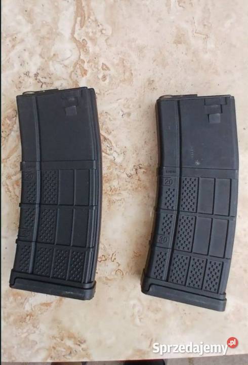Magazynek ar15m4 556x45 x2 asg Sporty strzeleckie i myślistwo sprzedam