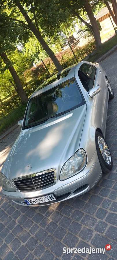 Mercedes S 350L Long nieuszkodzony mazowieckie Warszawa