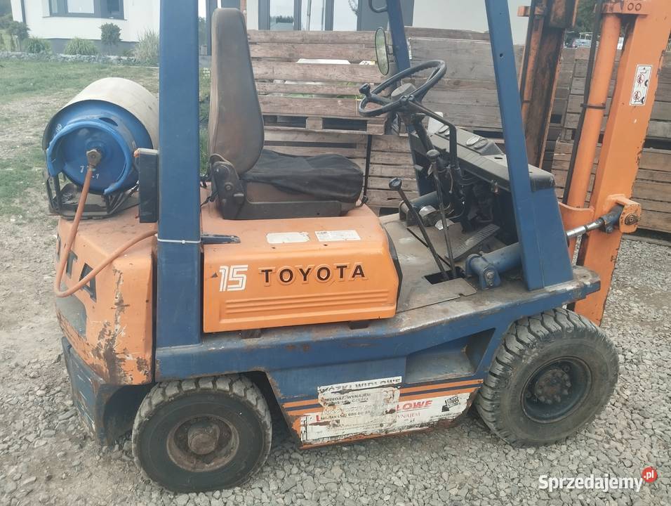 Wózek widłowy toyota małopolskie Ściborzyce