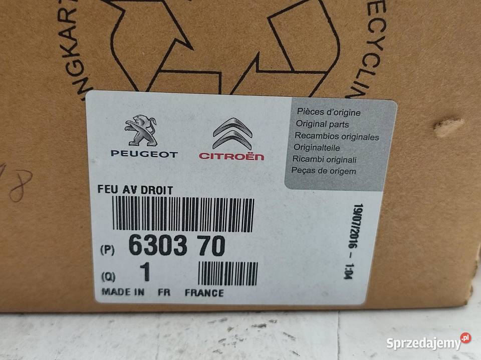 KIERUNKOWSKAZ PRAWY CITROEN XANTIA X1 X2