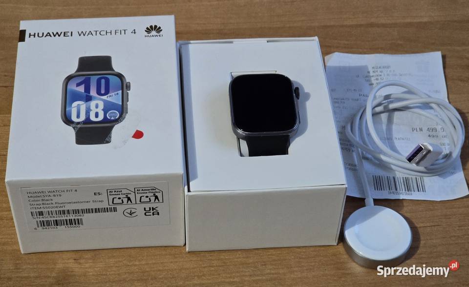 Smartwatch Huawei Watch Fit 4 pomorskie Zebrdowo sprzedam