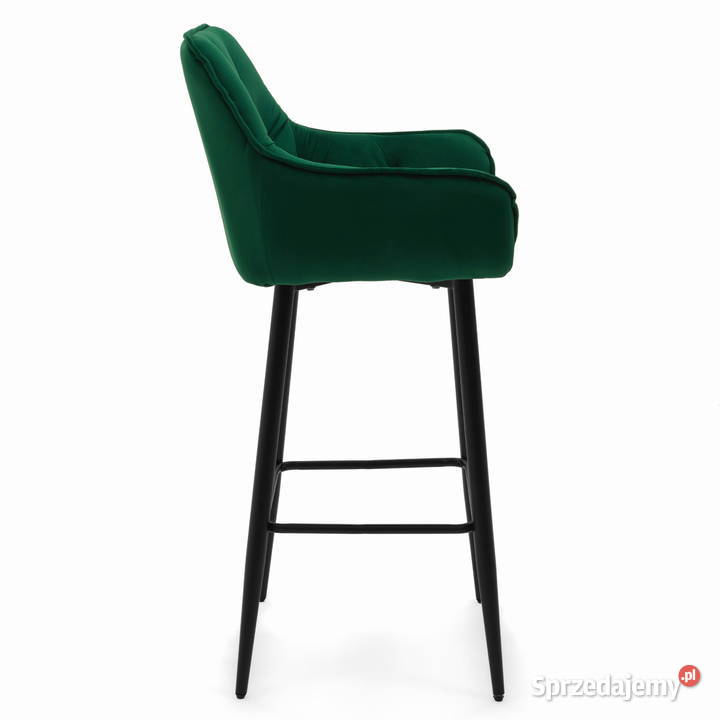 Hoker Tapicerowany Siena Butelkowa Zieleń Tarchały Małe