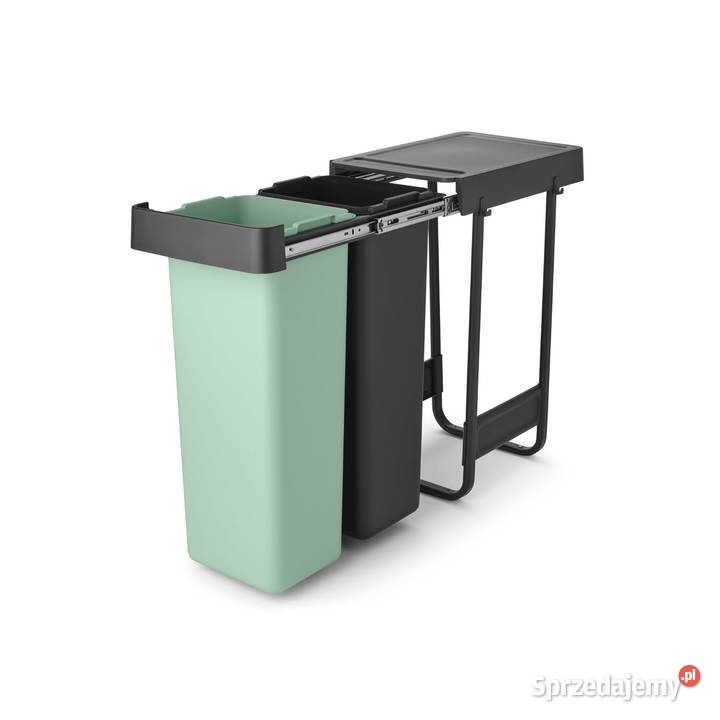 BRABANTIA Sort Go Kosz szafkowy 2 x 30 l Dark Rzeszów