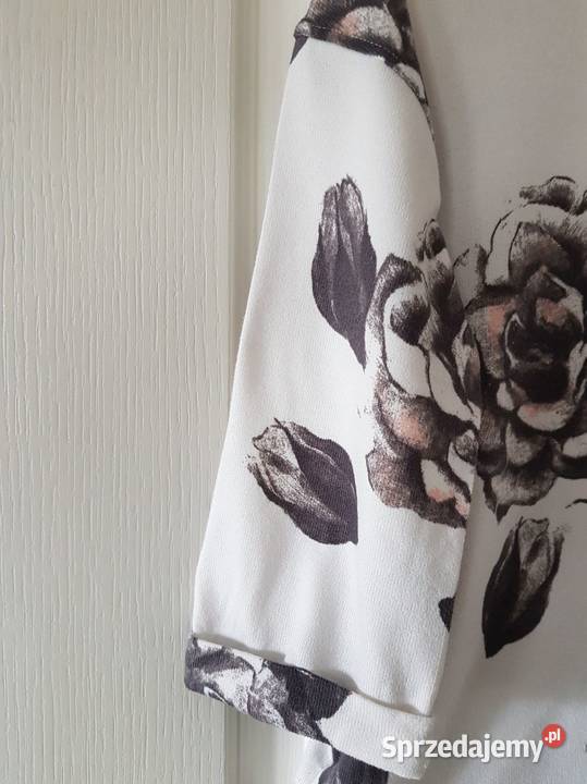 bluzka oversize tunika bluza róże elegancka świętokrzyskie Kielce