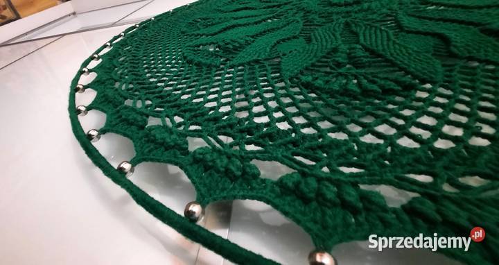 Zielona mandala 3D 85 Łapacz snów