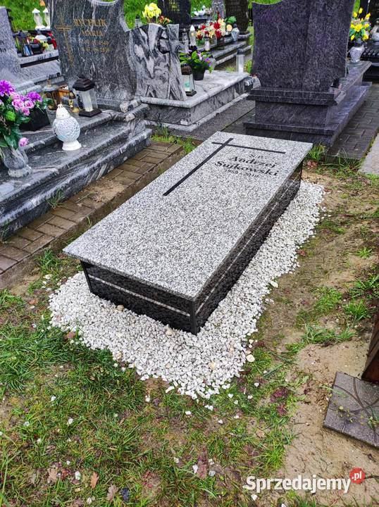 Pomnik w rozsądnej Z płytą kamienną granit