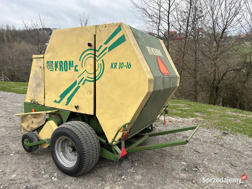 Prasa rolująca belująca Krone 1016 belarka nieuszkodzony Nowy Sącz sprzedam