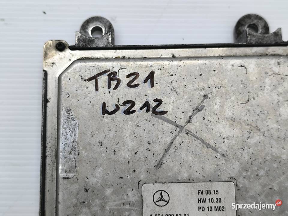 KOMPUTER STEROWNIK SILNIKA MERCEDES EKLASA W212 Komputery wielkopolskie sprzedam