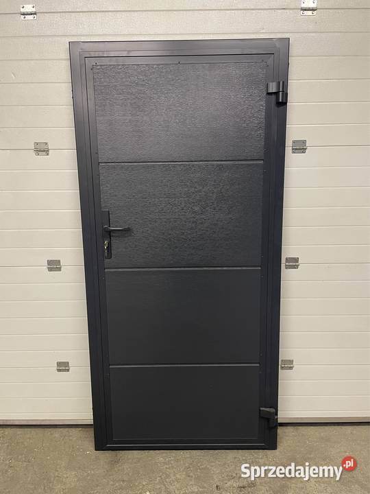 Brama garażowa brązowa brąz ral 8014 antracyt sprzedam
