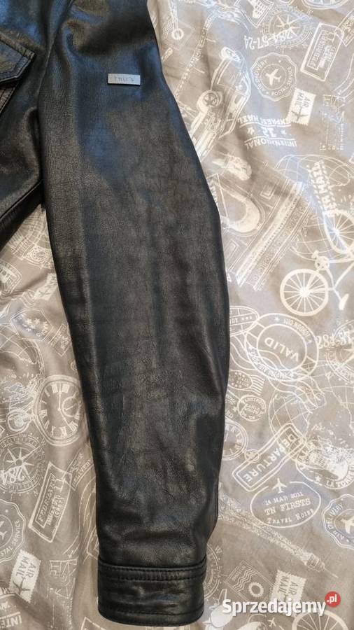 Kurtka skórzana Tru Trussardi rozmiar 50 Rozmiar M Bielsko-Biała