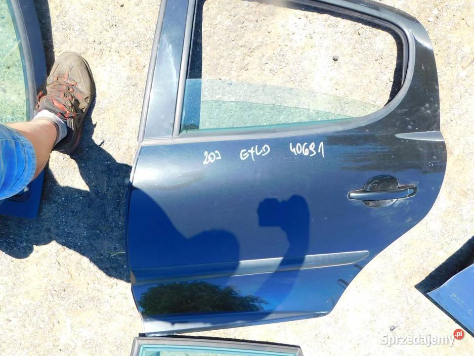 peugeot 207 drzwi kolor EXL 40691 WYSYŁKA Żory