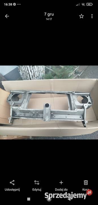 Fiat uno MK1 pas przedni Ryn