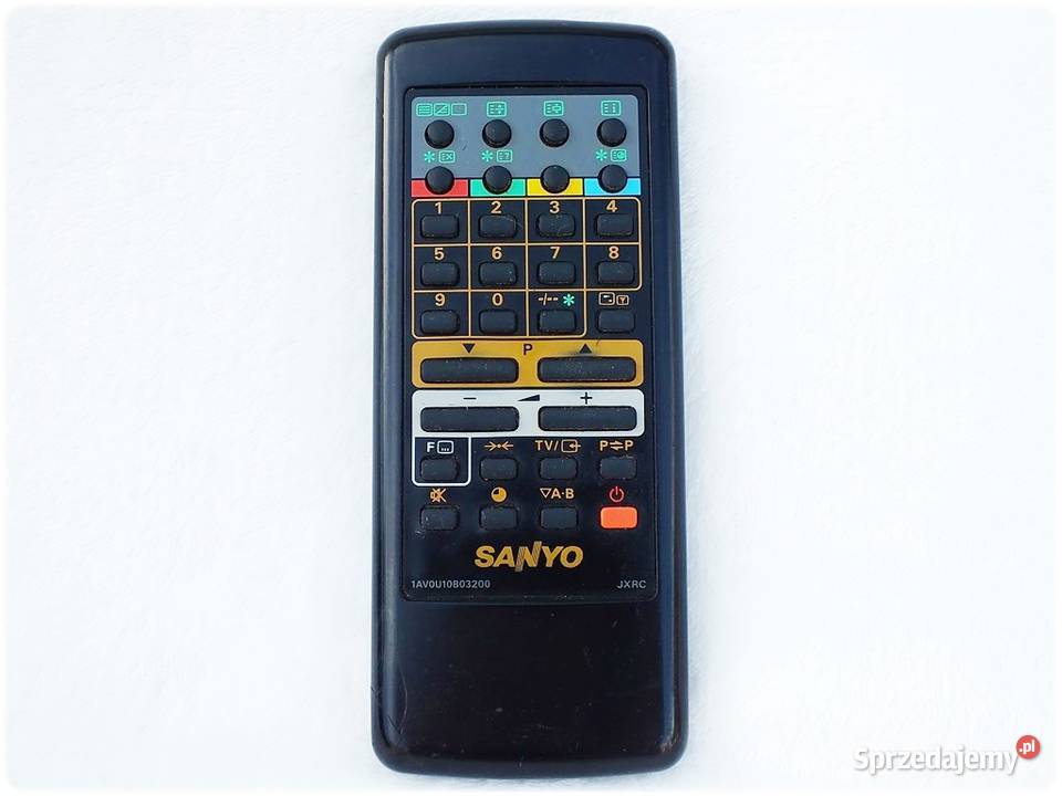 Pilot SANYO JXRC do starszych odbiorników TV Żary