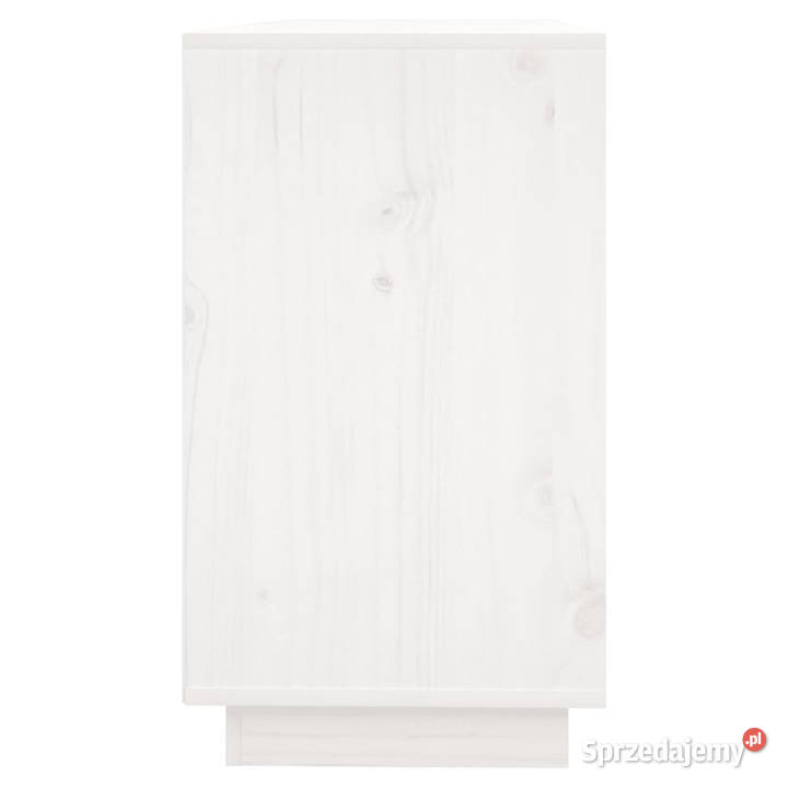 Szafka biała 111x34x60 lite drewno sosnowe Pozostałe