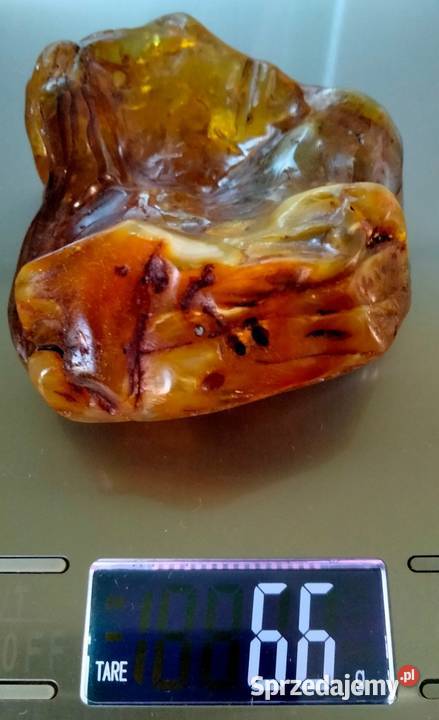 Bryłka bursztynu ok66 gram Pozostałe Lublin