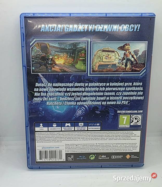 Gra Ratchet Clank 4 warmińsko-mazurskie Elbląg