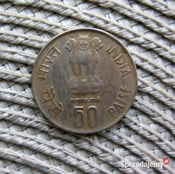 Indie 50 Pajs 1985r Indyjski Bank Rezerw Kalkuta Kalisz