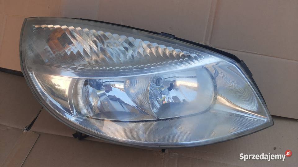 lampa przednia prawa lewa Renault Scenic 2 II eu Oświetlenie dolnośląskie Dębno