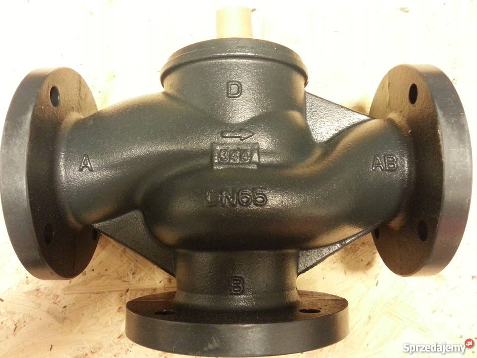 ZAWÓR TRÓJDROGOWY DANFOSS DN 65 VL3 PN6 KVS Kolbudy