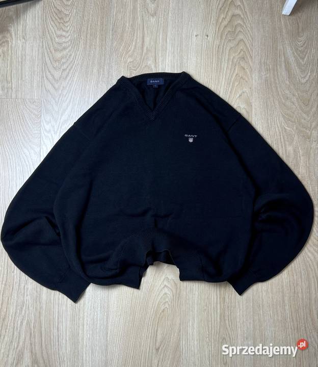 GANT Czarna Bluza Męska XL Casual Streetwear Wrocław