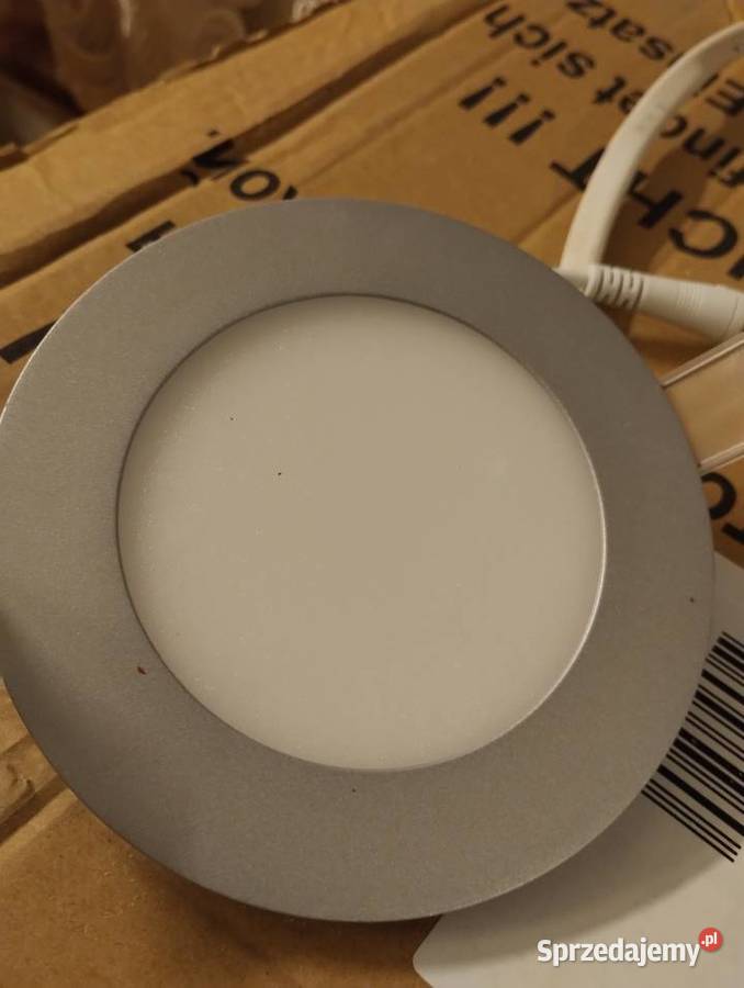 panel sufitowy led okrągły 12 18W 2 sztuki wielkopolskie