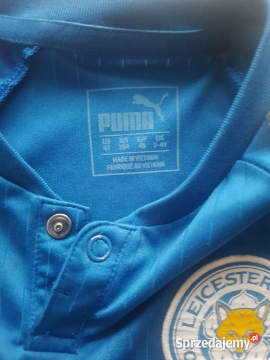 Strój piłkarski uzywany Leicester Puma Bielsko-Biała