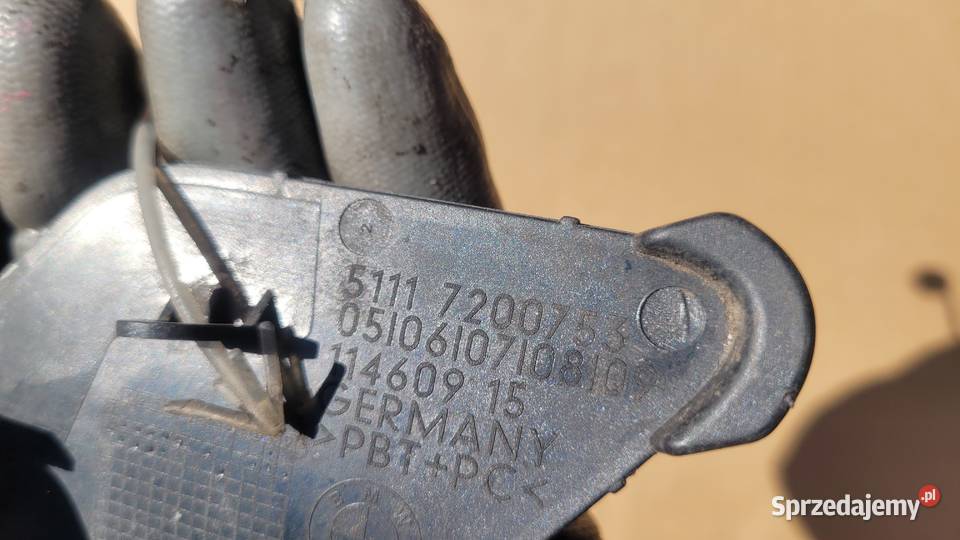 BMW 5 GT F07 ZAŚLEPKA HAKA ZDERZAKA PRZÓD śląskie Ruda Śląska