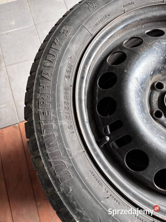 Opony zimowe Firestone 21555 R16 felgi stalowe Otwock
