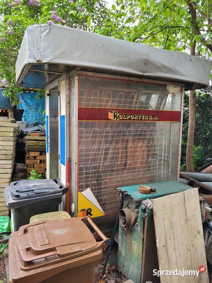 Kiosk handlowy typ Kolporter przyczepka lekka Gdańsk