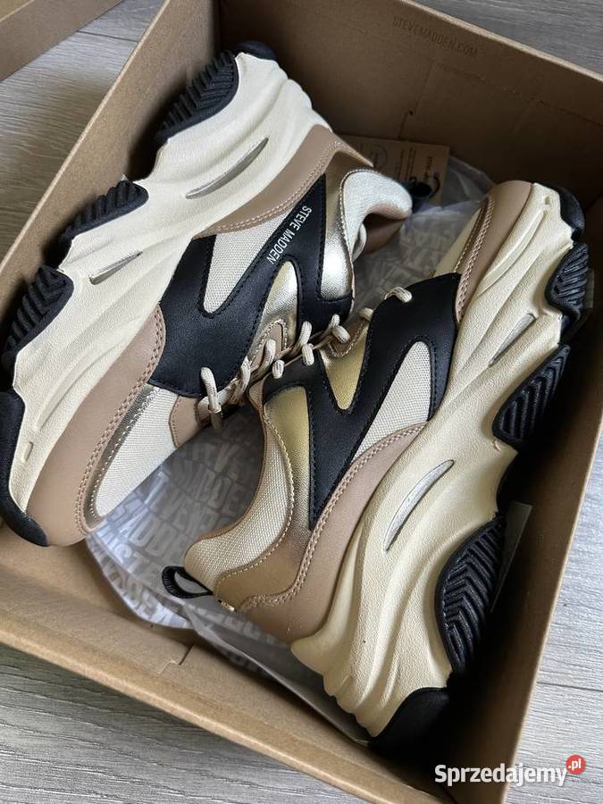 Steve Madden Progressive sneakersy Khaki Black r Wrocław sprzedam