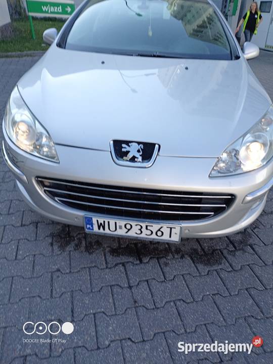 Peugeot 407 SW kombi panorama przebieg 214 Warszawa