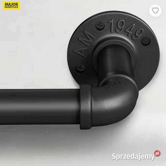 Sprzedam nowy karnisz drążek do zasłon czarny Gdańsk