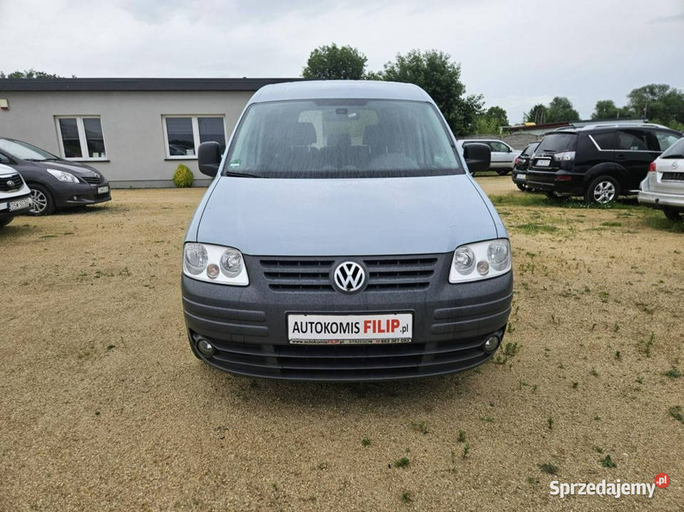 Volkswagen Caddy 14 80 klima elektryka zadbany Caddy Strzegom