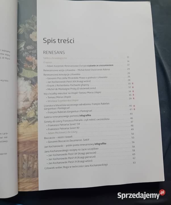 Język polski 1 Sztuka wyrazu Cz2 renesans barok Rok wydania 2023 Koźminek