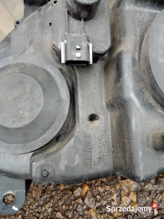 Lampa przód RENAULT SCENIK 2 prawalewa EU lampy przednie śląskie Myszków