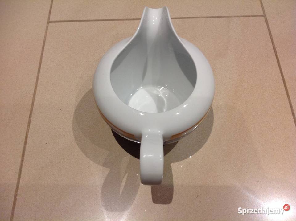 Mlecznik Sosjerka Porcelanowy WELLCO DESIGN Dzbanki, karafki i mleczniki lubuskie Nowa Sól