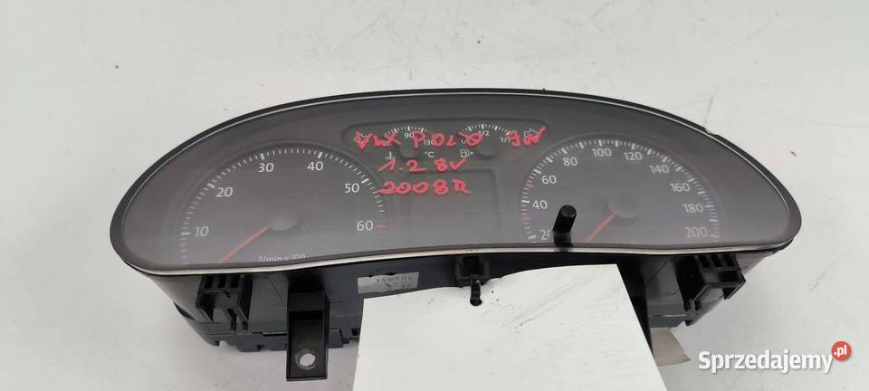 LICZNIK ZEGAR VOLKSWAGEN POLO 9N 6Q0920804 Lipno