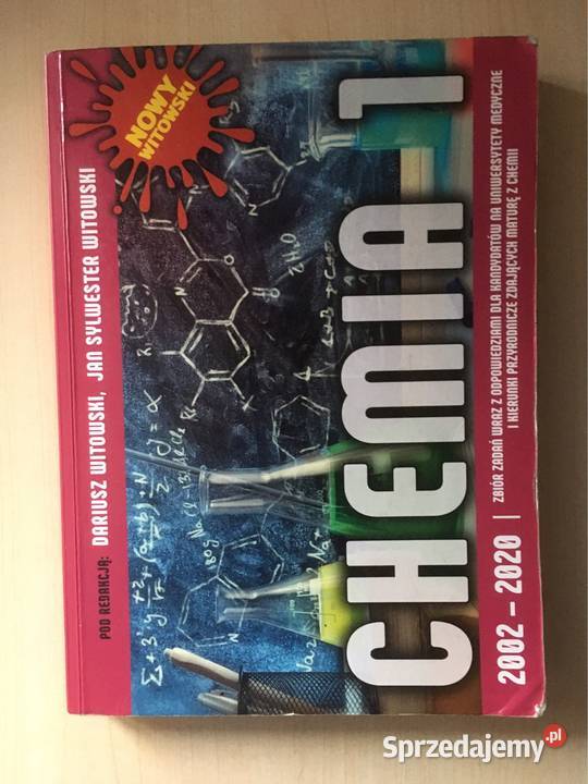 Witowski Pazdro Chemia rozszerzona Rok wydania 2022 lubelskie Biała Podlaska
