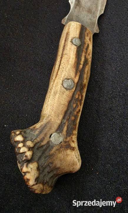 Nóż myśliwski ręcznie robiony domowo Warszawa