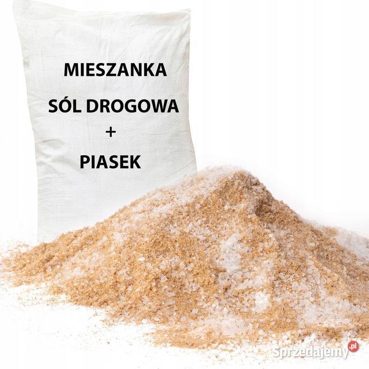 Mieszanka piaskowo solna sól drogowa Dom i Ogród Warszawa