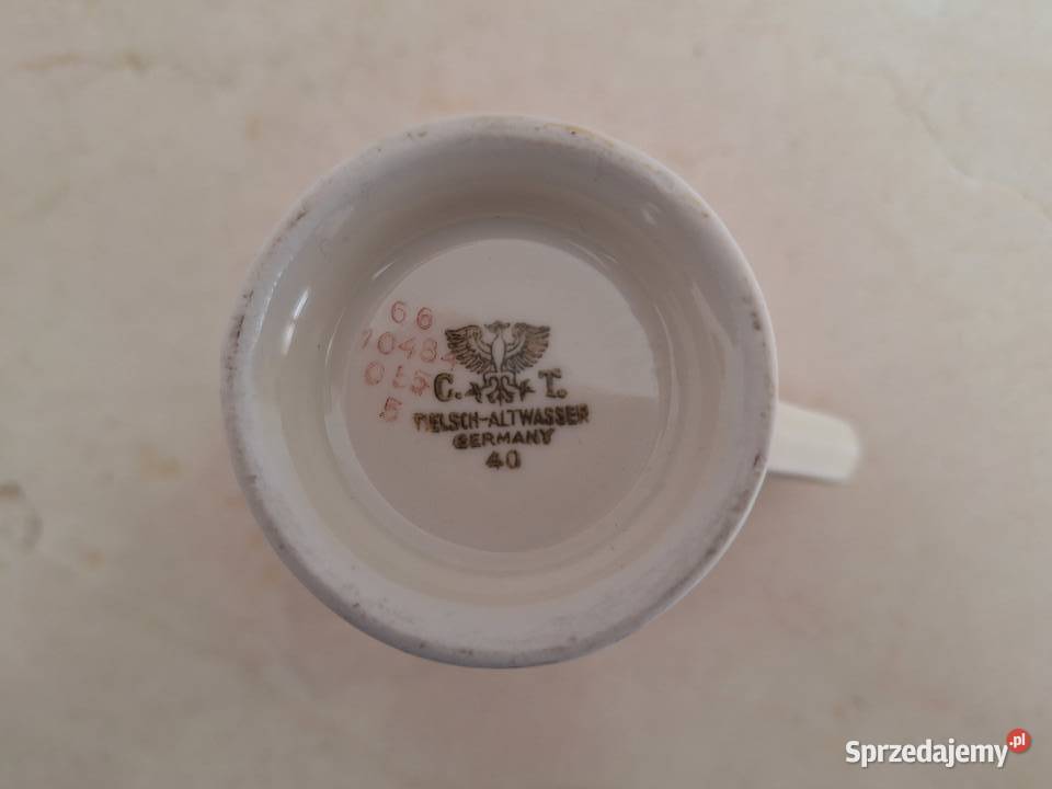 Mlecznik Carl Tielsch porcelana antyk Gdańsk