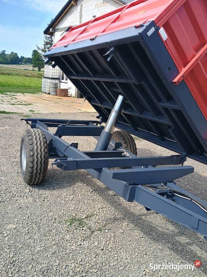 Przyczepa wywrotka jednoosiowa Markowa