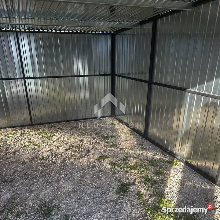 Blaszak Garaż Blaszany 4x5m Drzwi Ocynk Dach Sprzedaż Łęczyca