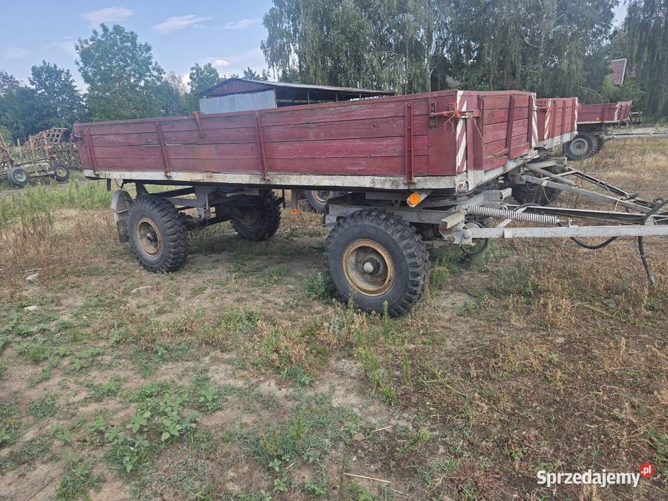 Przyczepg traktorowe 9t 7t 5t Grodków sprzedam