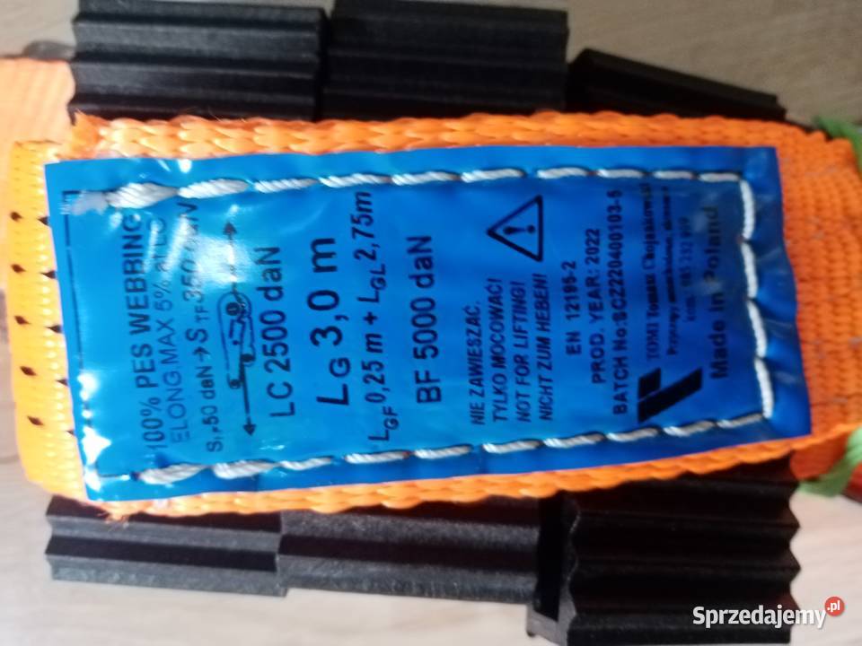 Pasy transportowe 3M 50MM 5T Gorzyczki