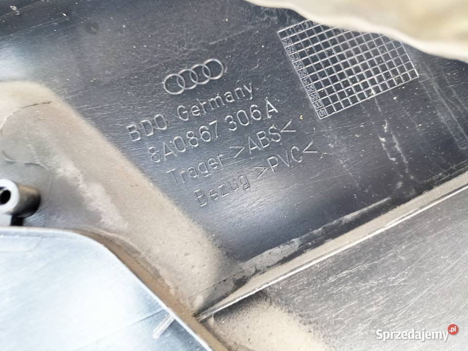 AUDI 80 B3 80 B4 BOCZEK BOCZEK DRZWI PRAWY TYŁ Kamień-Kolonia sprzedam