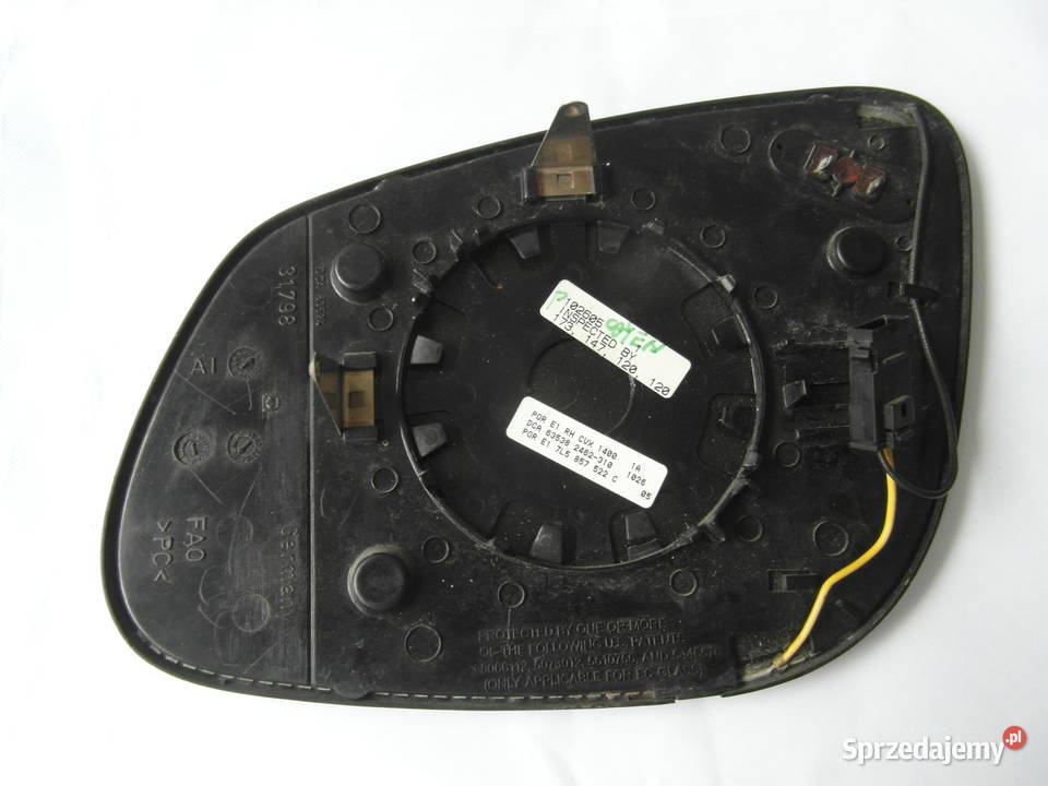 lusterko porsche cayenne 7L5857 osobowe