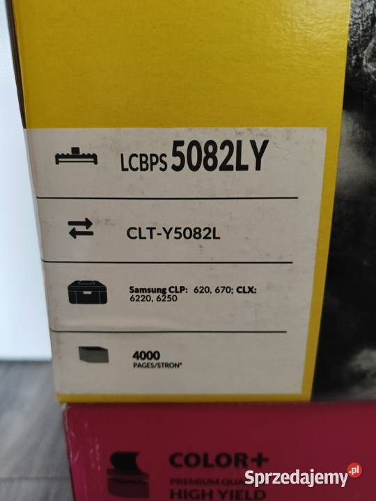 Zestaw Tonerów do Samsung CLP 620 670 CLX 6620 Władysławów