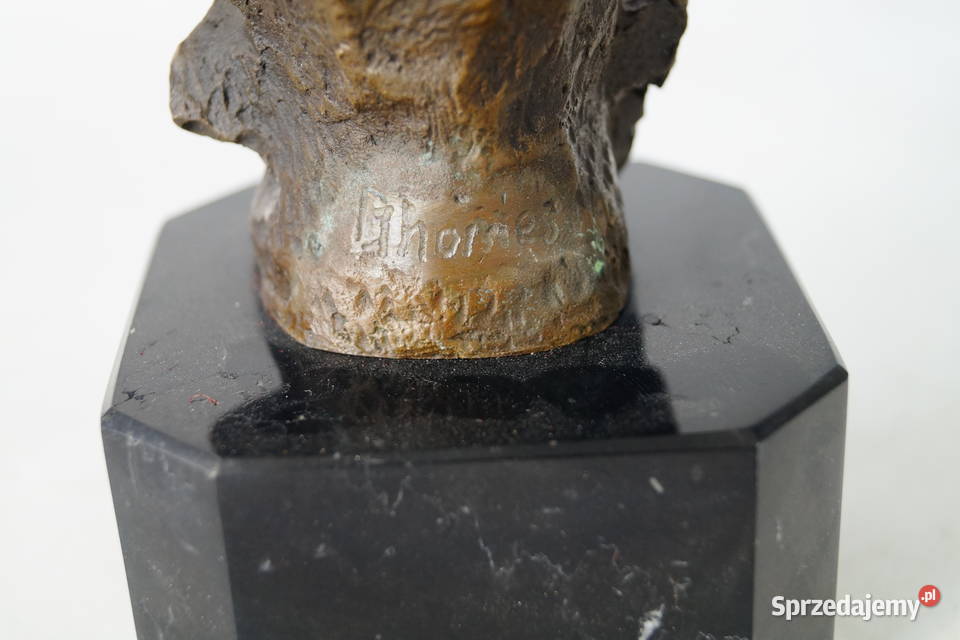 Figura z brązu grajek muzykant dekoracja rzeźba Gizałki sprzedam