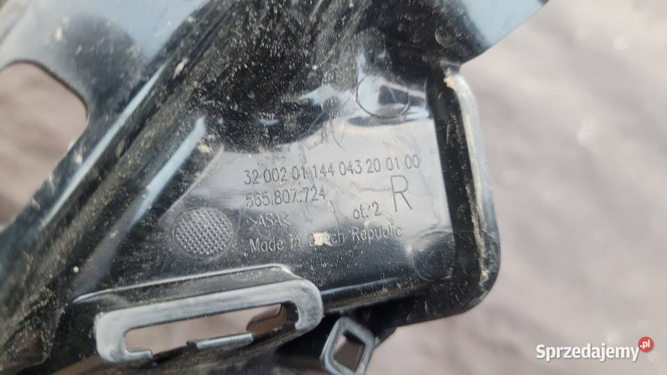 SKODA KODIAQ ŚLIZG ZDERZAKA PRAWY PRZÓD śląskie Ruda Śląska sprzedam